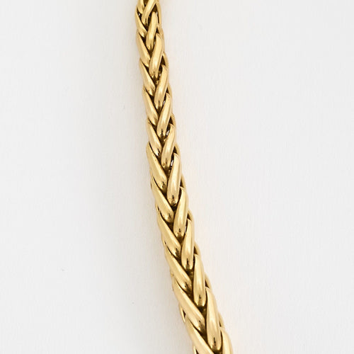 Collier Collier en or jaune à maille palmier 58 Facettes BRI0061