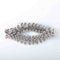 Bracelet BRACELET OR GRIS 14K DIAMANTS 58 Facettes