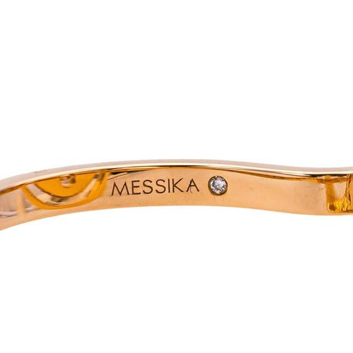 Bague 54 Bague Messika Lucky Move Or rose Diamant 58 Facettes 4342796RV