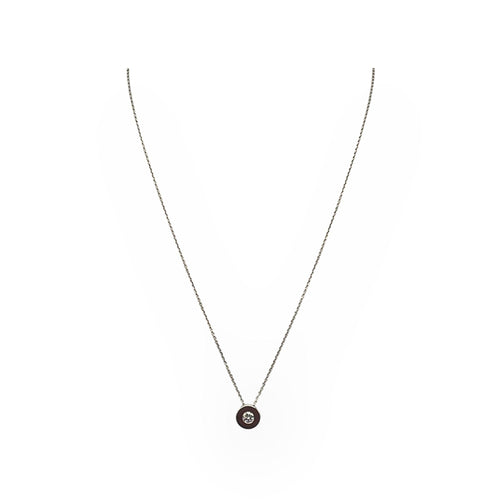 Collier Collier or blanc 750 et diamant 58 Facettes 149058370