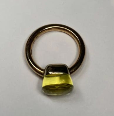 Bague 52 POMELLATO - Bague NUDO ou rose et quartz 58 Facettes NUDO