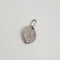 Pendentif Pendentif or blanc 18 carats serti de diamants naturels 58 Facettes