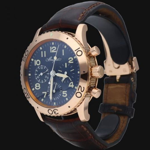 Montre Montre Breguet Type XX en or rose 18 carats 58 Facettes MT41262