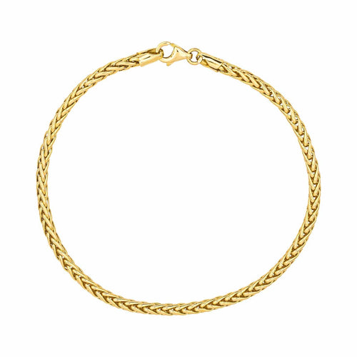 Bransoletka Ogniwo palma Złoto żółte 