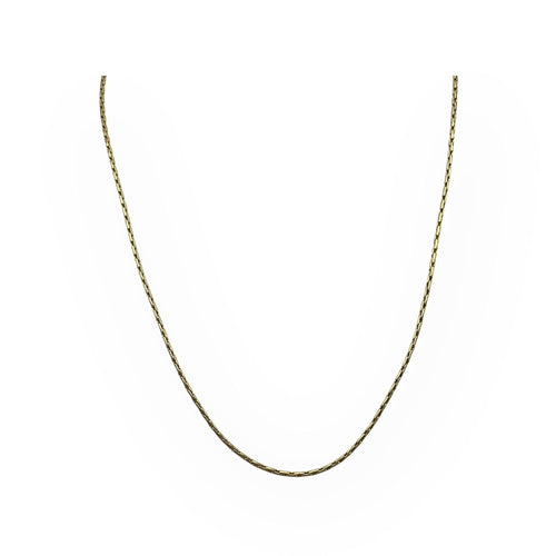 Collier Collier or jaune maille originale 58 Facettes 149056568