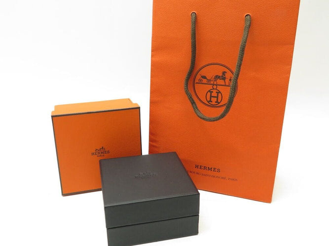 Collier bracelet HERMES collier de chien medor pm en or rose 18k 25gr 48 diamants 0.24ct 58 Facettes 266229