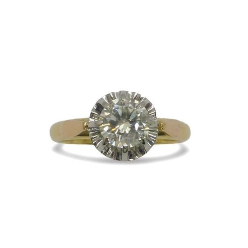 Bague 54 Bague solitaire or et diamant 0,84 ct 58 Facettes 00036401