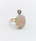 Bague 46 Ancienne bague duchesse or rose, opale cabochon et diamant taille ancienne 58 Facettes A05846