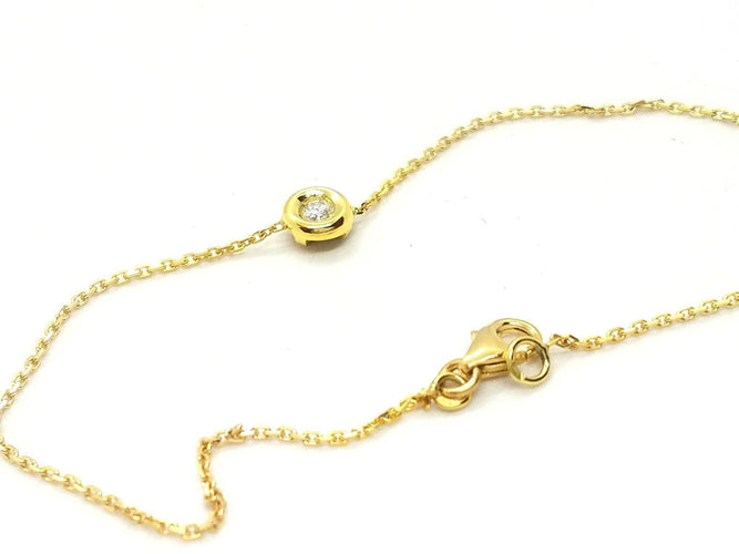 Bracelet Bracelet Or jaune Diamant 58 Facettes 578988RV