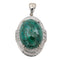 Pendentif Pendentif Or blanc Chrysocolle 58 Facettes 3013259CN