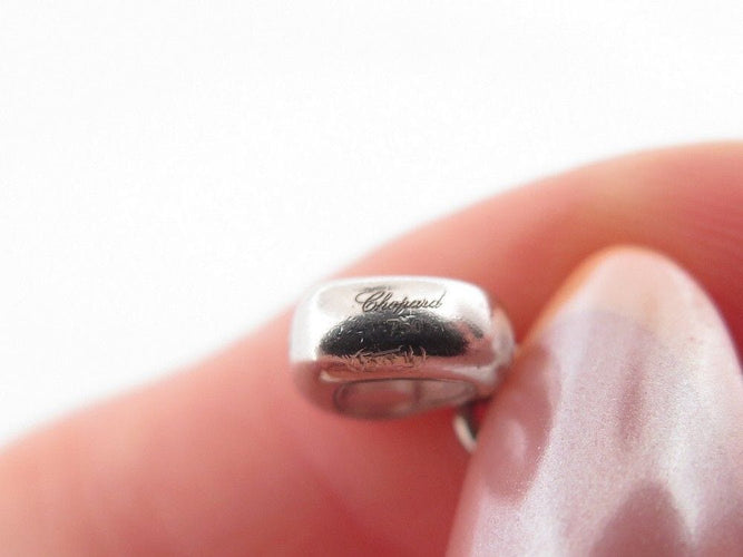 Collier collier CHOPARD happy or blanc 58 Facettes 260258