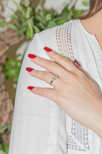 Bague 53.5 Bague Or jaune Diamant 58 Facettes 3054197CN