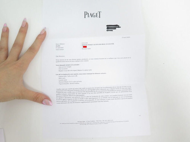 Montre montre PIAGET altiplano 38 mm mecanique or jaune 58 Facettes 259149