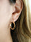 Boucles d'oreilles Créoles vintage or rose 58 Facettes 1173.3