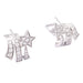 Boucles d'oreilles Boucles d'oreilles Chanel, "Etoile Filante", or blanc, diamants. 58 Facettes 33995