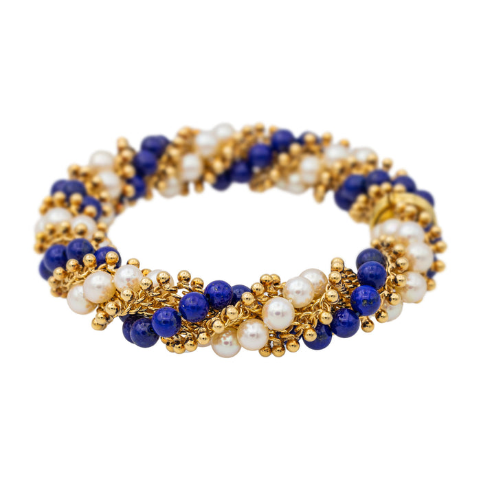 Bracciale Van Cleef & Arpels Twist Perla in oro giallo