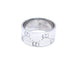 Bague 59 Gucci Bague Icon Or blanc 58 Facettes 894446CN