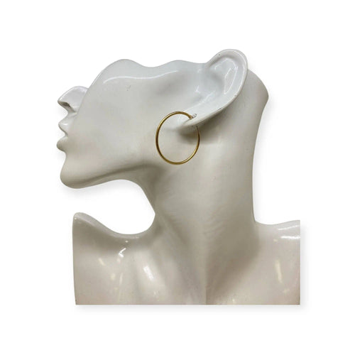 Boucles d'oreilles Créoles or jaune 58 Facettes 330084157