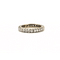 Bague 55 Alliance Américaine Or Blanc & Diamants 58 Facettes 56-GS28775