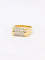 Bague 54.5 Bague chevalière or jaune diamants 0,4 ct 58 Facettes J373