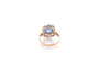 Bague 55 Bague ancienne 1900 saphir et diamants 58 Facettes 26661-26649