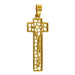 Pendentif Pendentif croix avec Christ 58 Facettes 34799