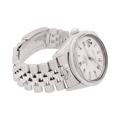 Montre Montre Rolex "Oyster Perpetual Date" acier. 58 Facettes 34132