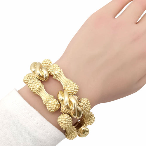 Bracelet Bracelet en or jaune 58 Facettes