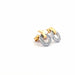 Boucles d'oreilles Puces d'oreille Or Jaune 18k & Diamants 58 Facettes 2- BOE1 -GS36607-2