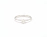 Bague Anello solitario Recarlo ct 0,30 centrale 58 Facettes