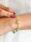 Collier Bracelet chaine or jaune perles de Murano 58 Facettes 1CA0000004/1