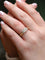 Bague 53 Bague vintage or godronné diamants 0,6 ct 58 Facettes J316
