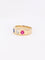 Bague 51 Bague jonc diamant saphir rubis 58 Facettes J136