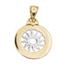 Pendentif Bulgari Pendentif Tondo Or jaune 58 Facettes 3557151CN