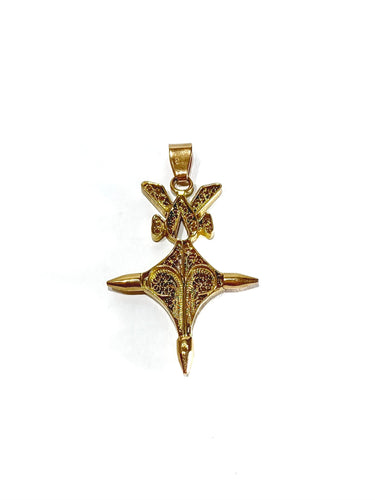 Pendentif Pendentif Croix du Sud or rose 58 Facettes