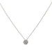 Collier Collier Chaîne + pendentif Or blanc Diamant 58 Facettes 3537735CN