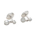 Boucles d'oreilles Boucles d'oreilles pendantes en or blanc et diamants. 58 Facettes 30146