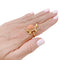 Bague 55 Bague Van Cleef & Arpels, "Tortue", or jaune, diamants, corail. 58 Facettes 33887