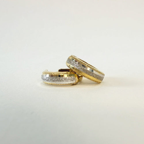 Boucles d'oreilles Créoles en or jaune 58 Facettes