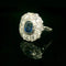 Bague Sapphire ring circa 1940 58 Facettes