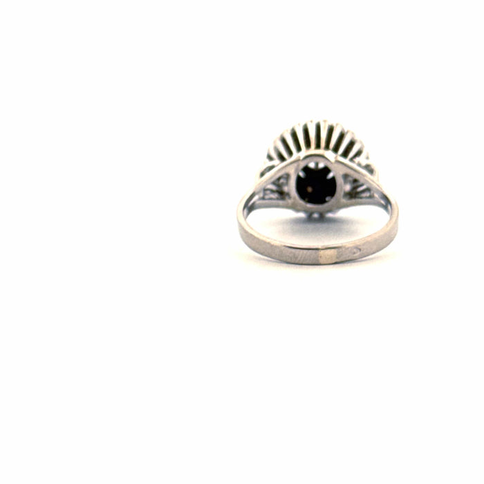 Bague 49 Solitaire Or Blanc Diamants 58 Facettes 90-GS38278-2