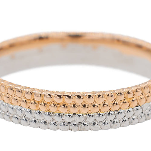 Bague 57 Non signé Bague Alliance Or rose 58 Facettes 3079845CN