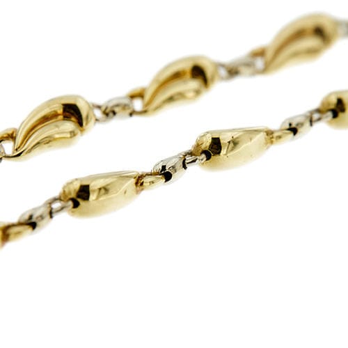 Collier Collier fantaisie deux pièces en or 58 Facettes 39995