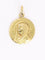 Pendentif Médaille ancienne Vierge de profil or jaune 58 Facettes 1182.2