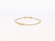 Bracelet bracelet christian DIOR DIORamour 16 or jaune 58 Facettes 263608
