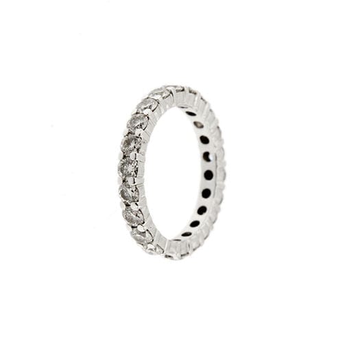 Bague 54 Alliance américaine diamants 2,10 ct 58 Facettes 37140