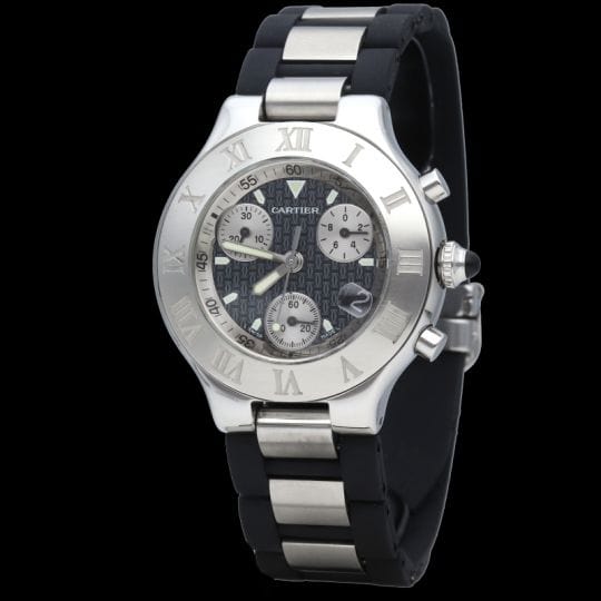 Montre Cartier Montre Must 21 Chronoscaph 58 Facettes MT40343