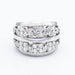 Bague 53 Bague en or blanc et diamant 58 Facettes N102898