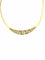 Collier Vintage Italian Chocker Necklace Or jaune et Diamants 58 Facettes