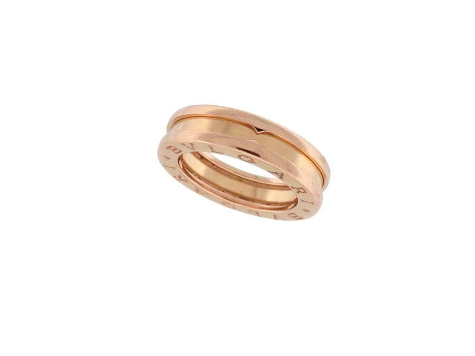 Bague 47 bague BULGARI b.zero1 or rose 58 Facettes 261747